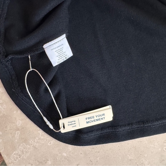 OGL Black Soft Thermal Pull On Pull On Midi Womens Size M Elastic Waist - Picture 15 of 16